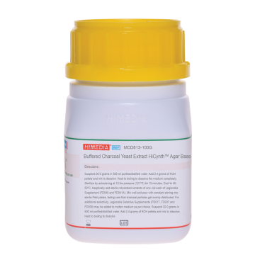 Buffered Charcoal Yeast Extract  HiCynth™ Agar Base