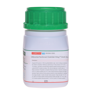 Differential Reinforced Clostridial  HiVeg® Broth Base