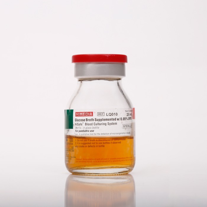 Glucose Broth Supplemented w/ 0.05% SPS