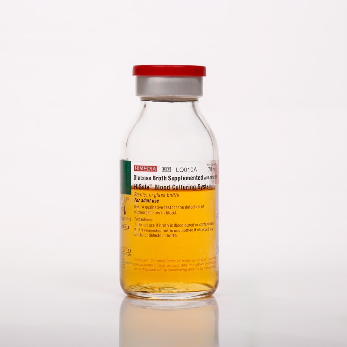 Glucose Broth Supplemented w/ 0.05% SPS