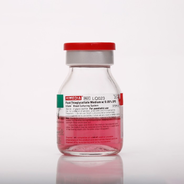 Fluid Thioglycollate Medium w/ 0.05% SPS