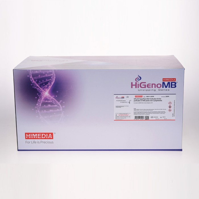 HiPurA® SuperPlant DNA Purification Kit (For purification of DNA from plants rich in polyphenols)