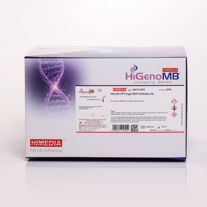 HiPurA® HP Fungal DNA Purification Kit (following bead beating method)