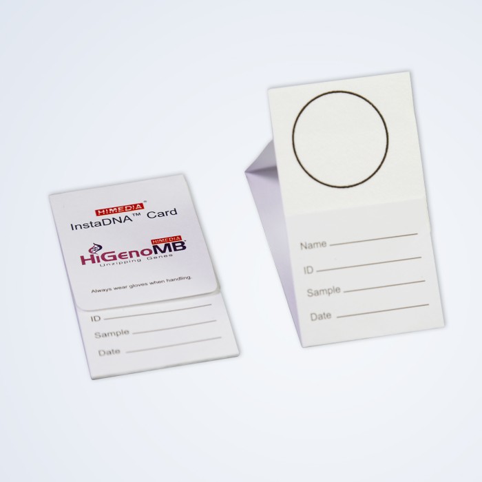 InstaDNA® card                                       