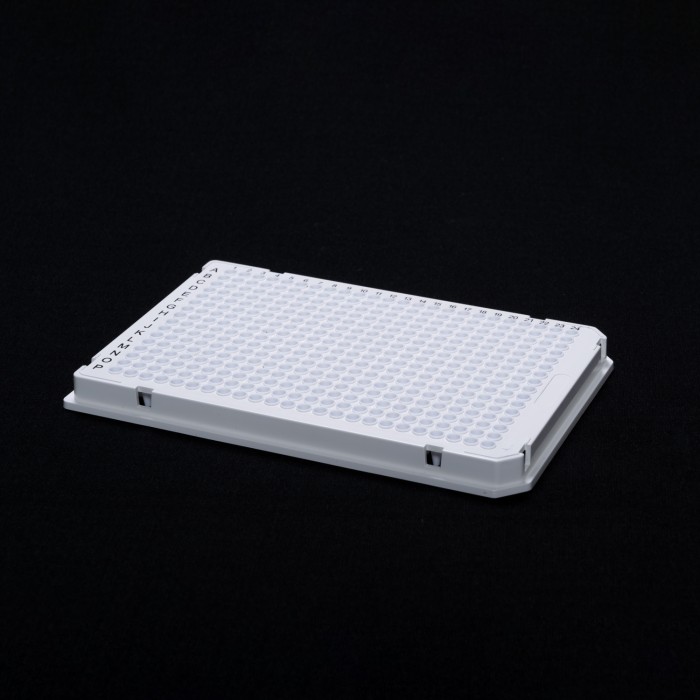 384 well Full-skirt White plate