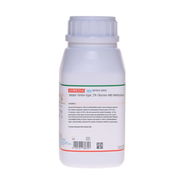 Mueller Hinton Agar 2% Glucose w/ Methylene blue