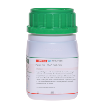 Phenol Red HiVeg™ Broth Base