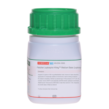 Fletcher Leptospira HiVeg™ Medium Base  (Leptospira HiVeg™ Medium Base, Fletcher)