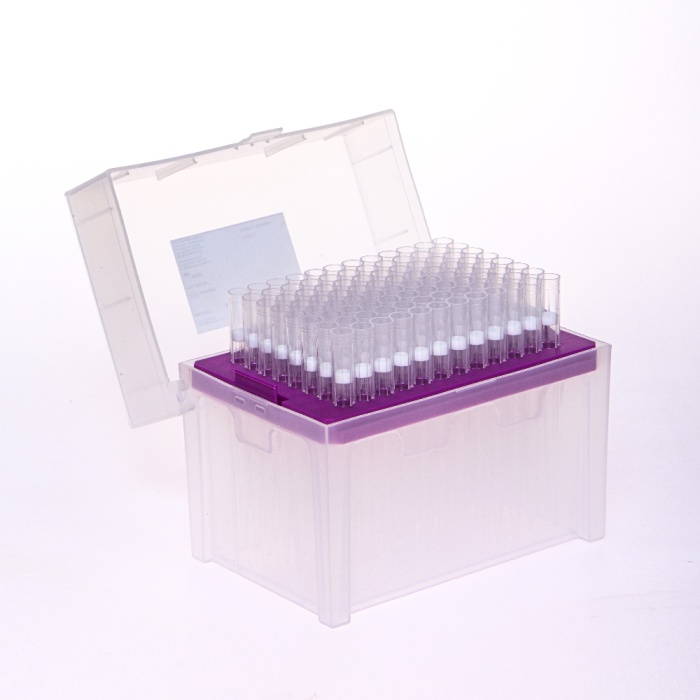 Barrier Tips,1000µl Max capacity 1250 μl
It can be used with electronic pipette