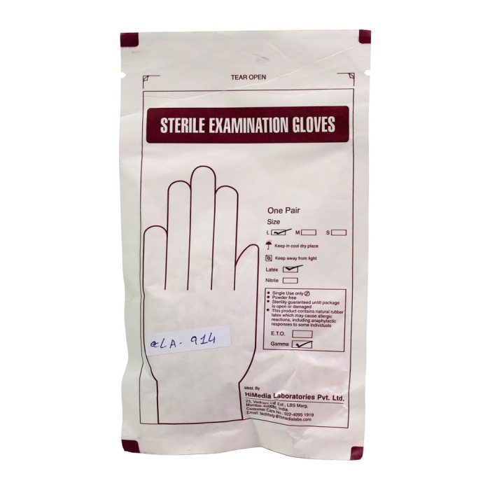 Latex Examination Gloves, Large size