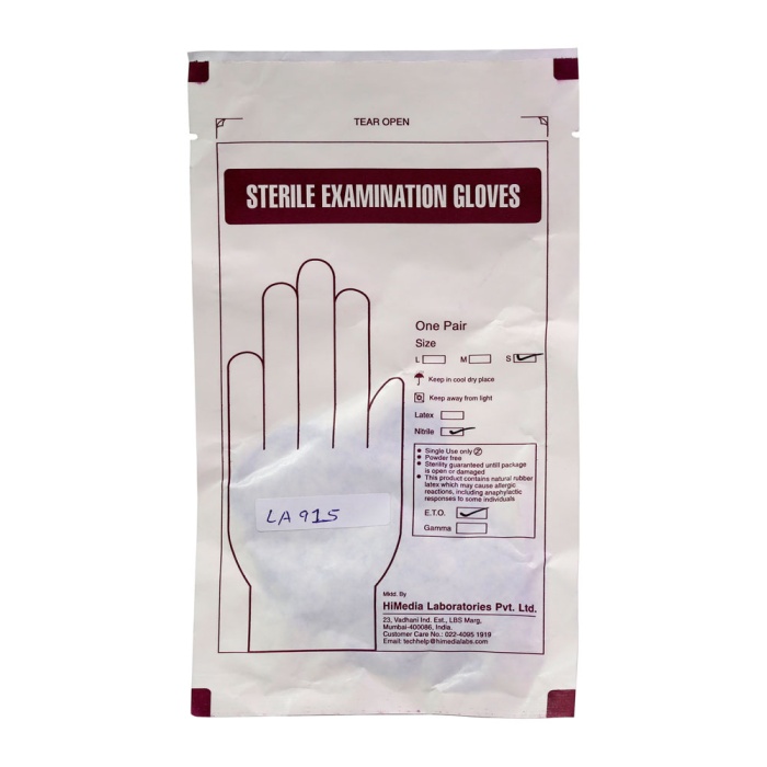 Bluple Nitrile Examination Gloves, Small Size