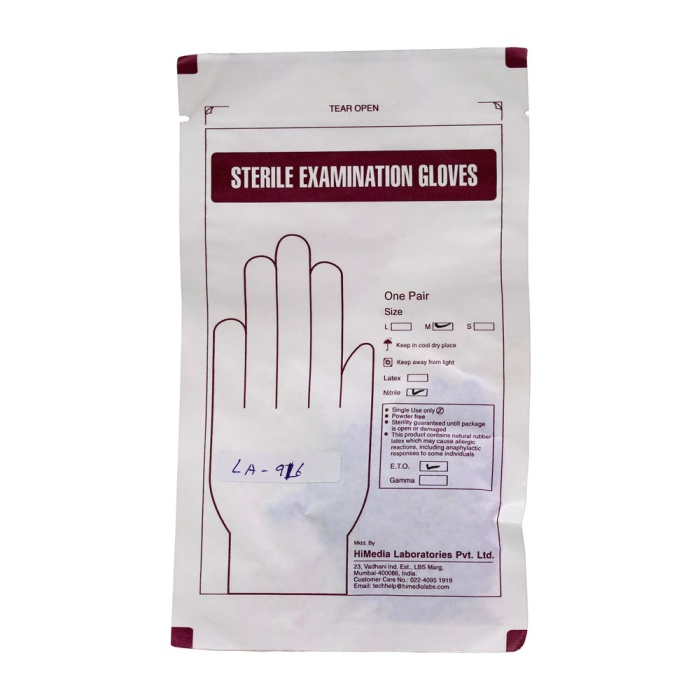 Bluple Nitrile Examination Gloves, Medium Size