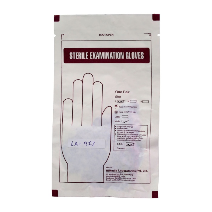 Bluple Nitrile Examination Gloves, Large Size