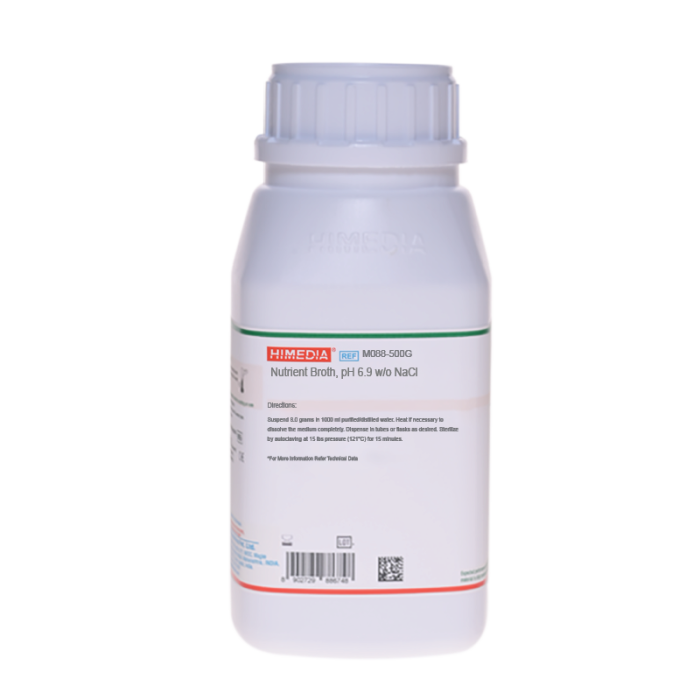 Nutrient Broth, pH 6.9 w/o NaCl