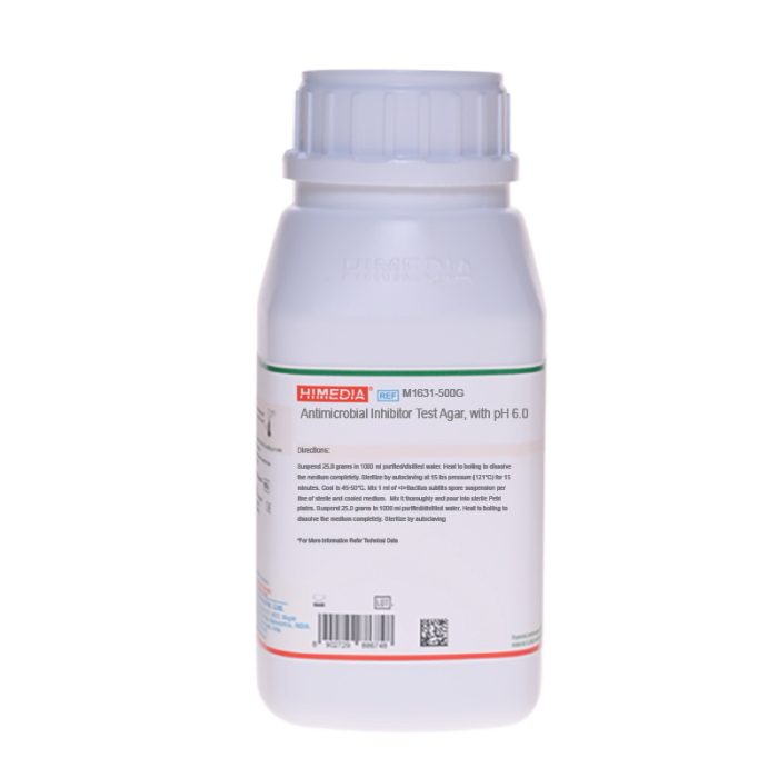 Antimicrobial Inhibitor Test Agar pH 6.0