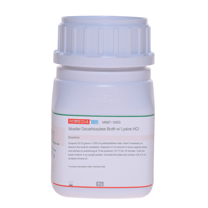 Moeller Decarboxylase Broth w/ Lysine HCl