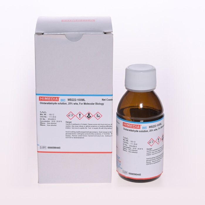 Glutaraldehyde solution, 25% w/w