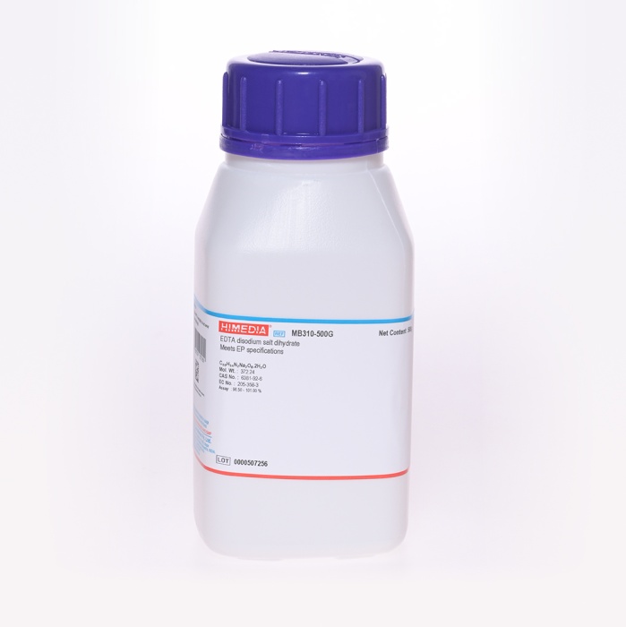 EDTA disodium salt dihydrate Meets EP specifications