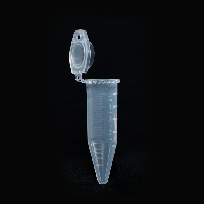 Centrifuge Tube with attached Lid, 5.0ml
