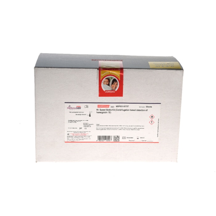 Hi-Speed Sickle Kit (Centrifugation
based detection of Hemoglobin ‘S’)