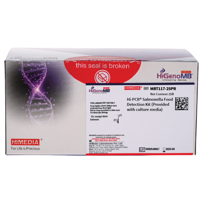 Hi-PCR® Salmonella Food Detection Kit (Provided with culture media)