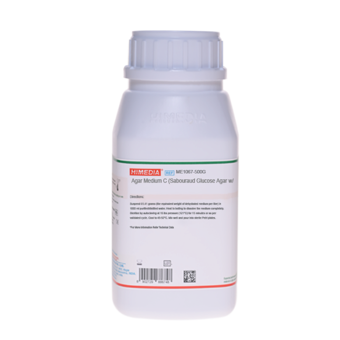 Agar Medium C (Sabouraud-Glucose Agar with Chloramphenicol)