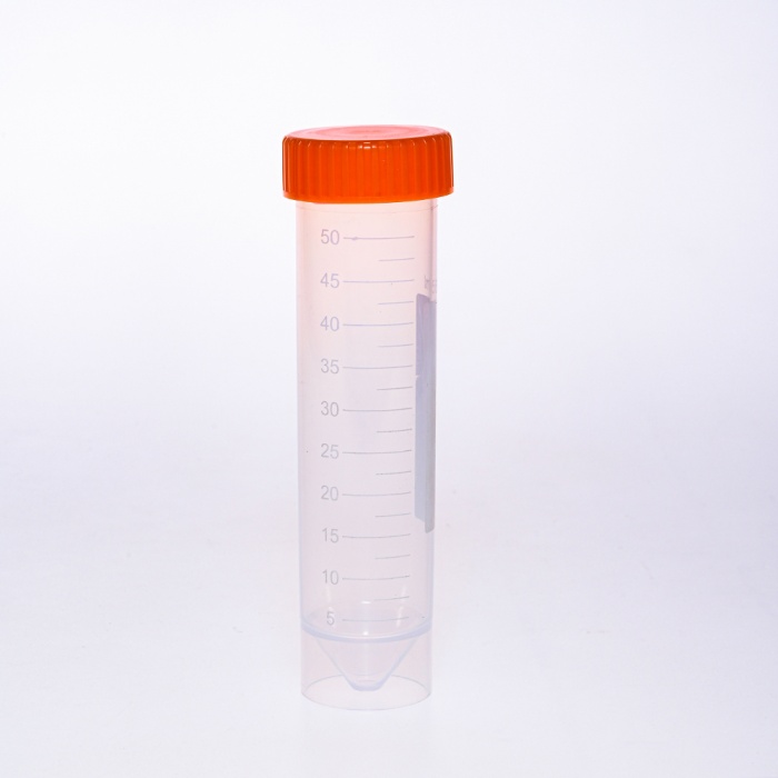 Centrifuge Tube, 50 ml,Orange Cap, Self standing