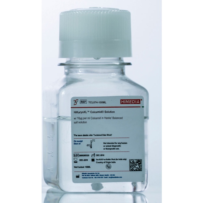HiKaryoXL™ Colcemid® Solution w/ 10µg per ml Colcemid in Hanks' Balanced salt solution
