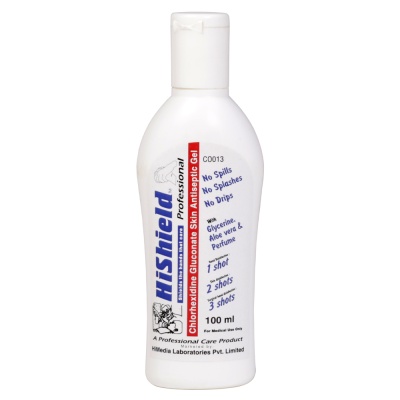 HiShield™ Handguard with flip top bottle in 100 ml pack